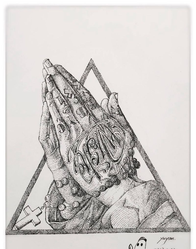 Wish.纹身图片_手稿欧美原创纹身图案