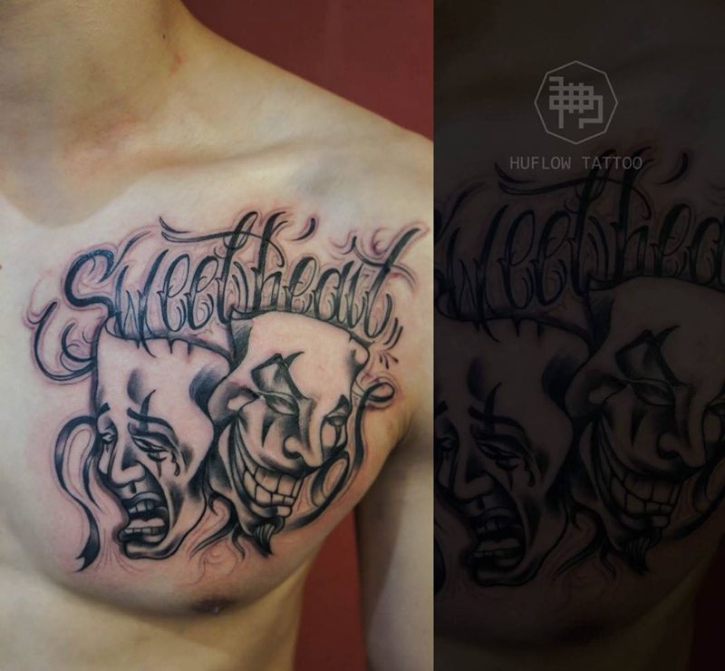 小丑纹身纹身图片