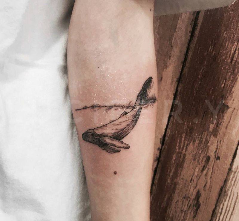 三个小图纹身图片_成品手臂背部欧美写实动物清新字符纹身图案