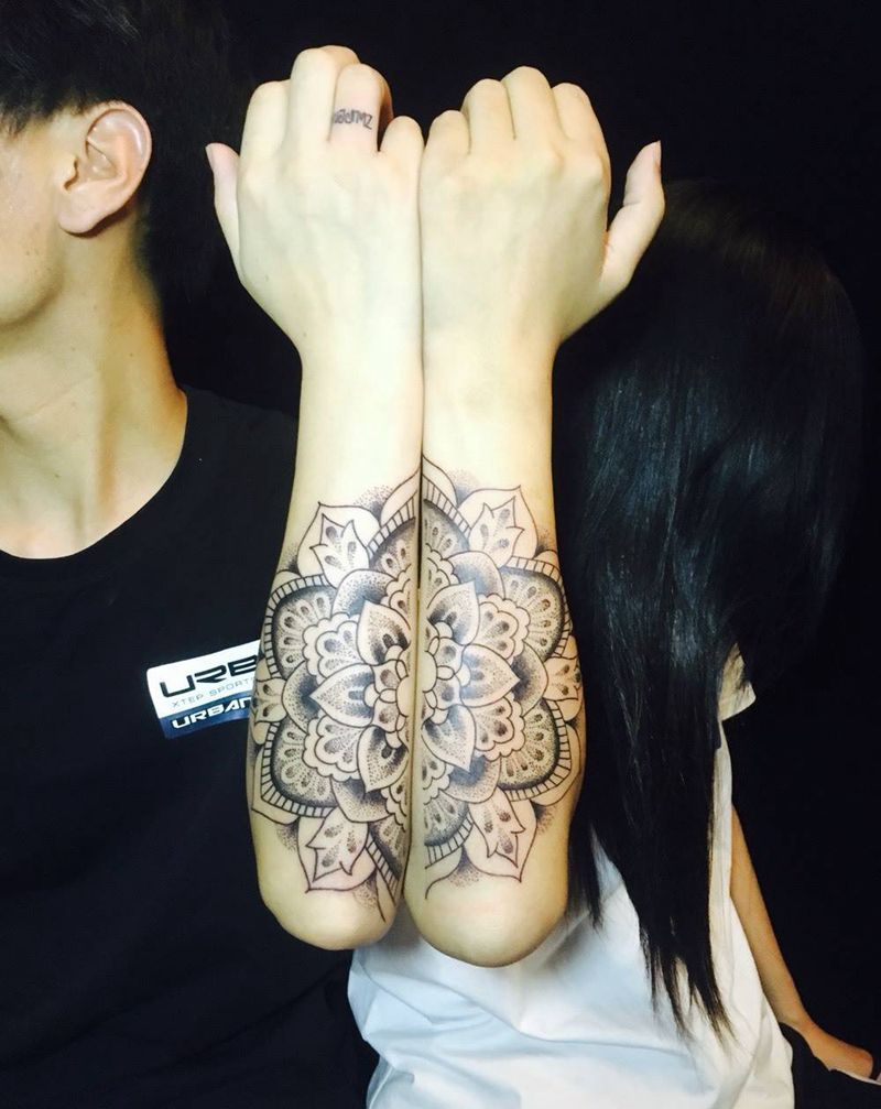 情侣纹身纹身图片