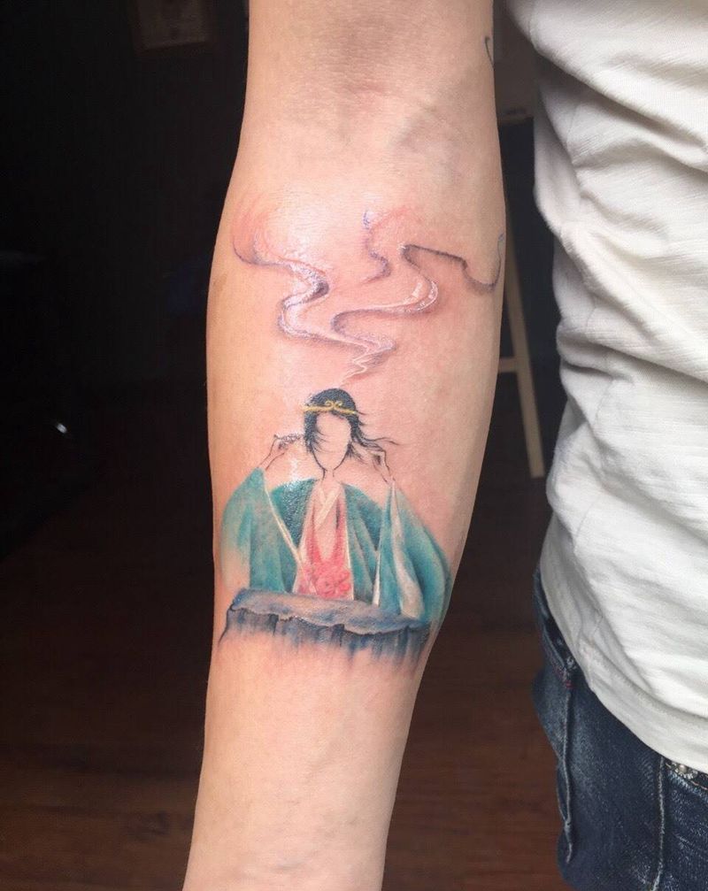 插画，大话西游纹身图片