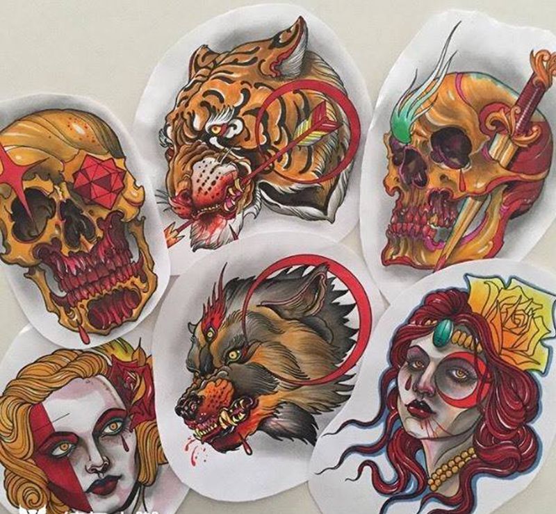 武汉湖佛刺青纹身图片