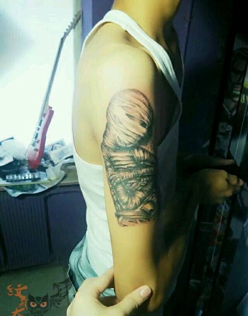 木乃伊纹身图片