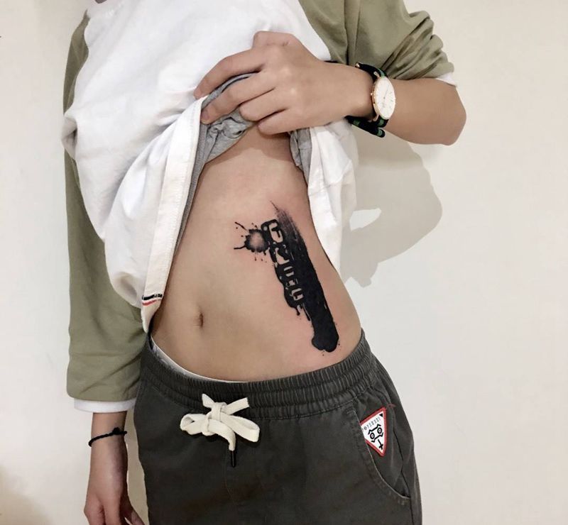 遮盖前任纹身图片