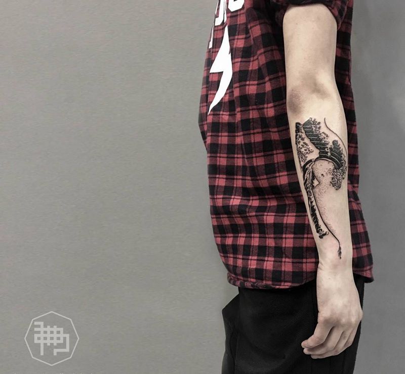 还不够浪纹身图片