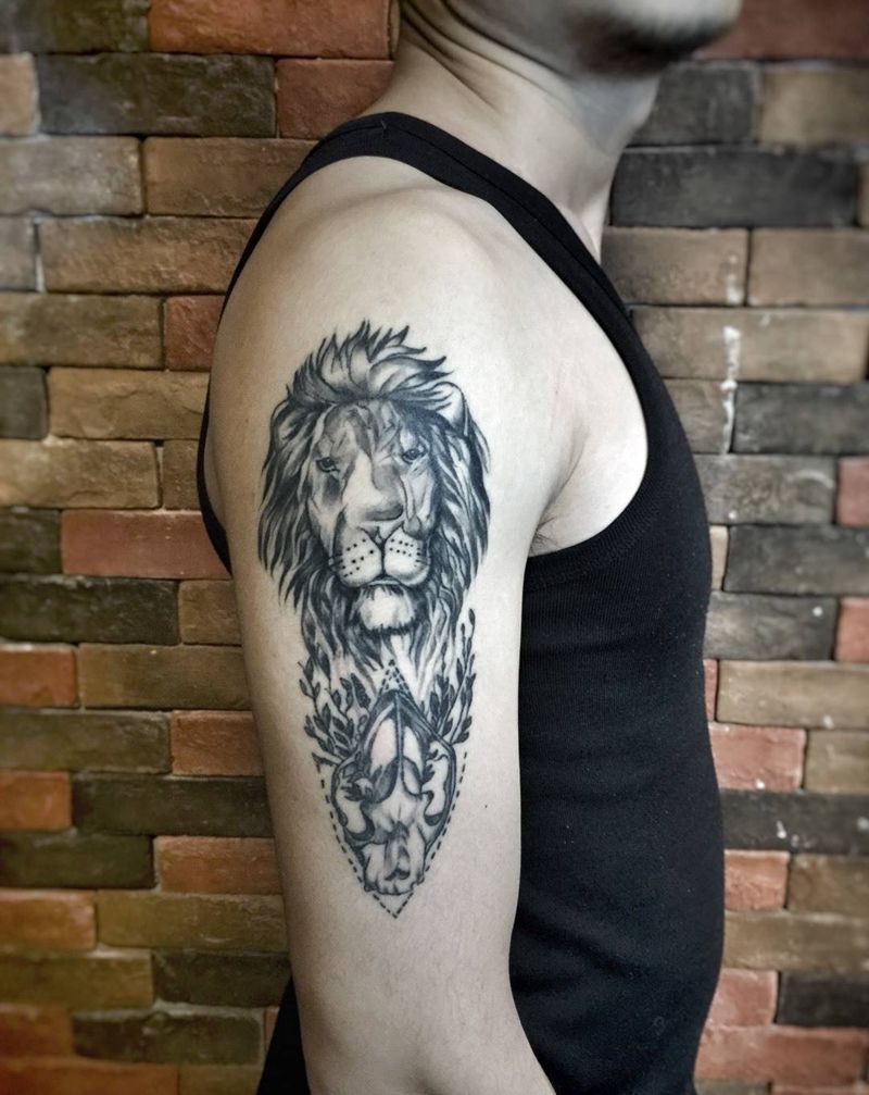 恢复后图纹身图片_成品手臂插画纹身图案