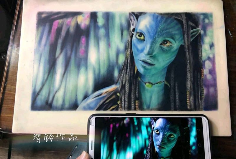 阿凡达纹身图片_欧美写实纹身图案