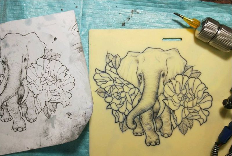 每日练手纹身图片