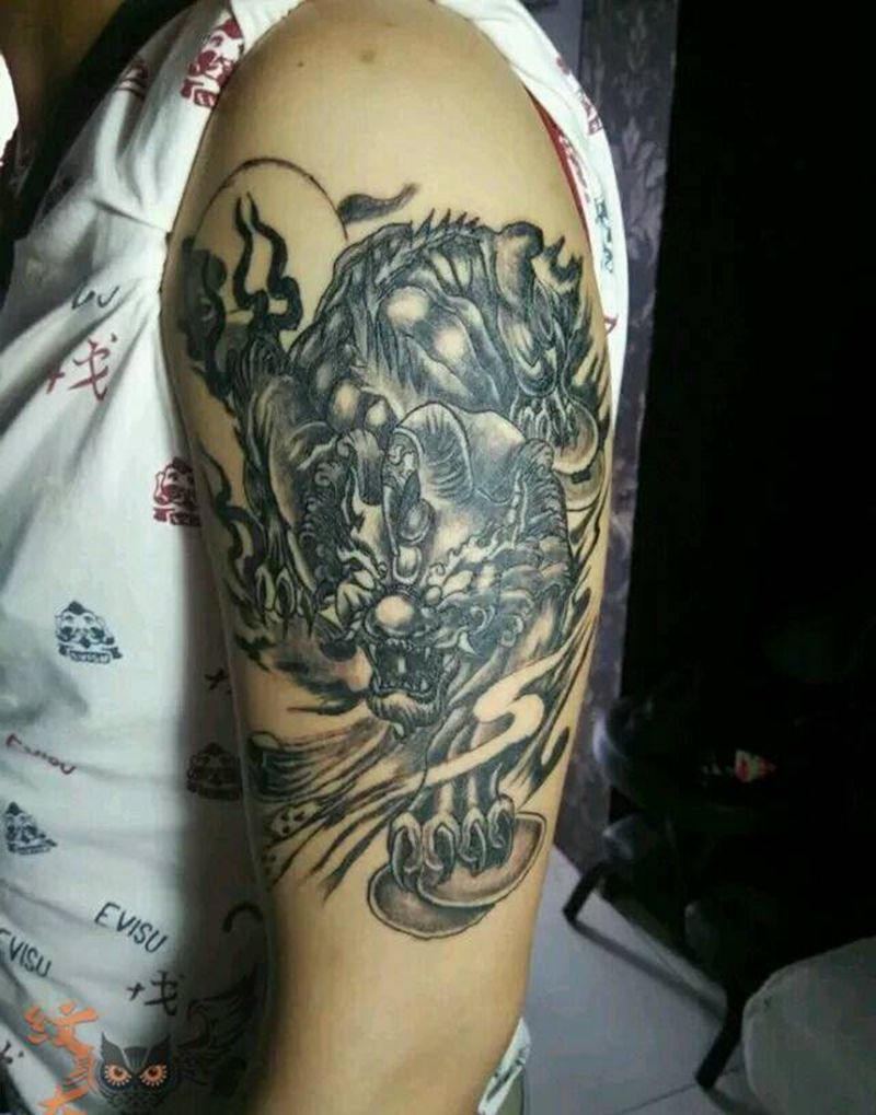 貔貅纹身图片