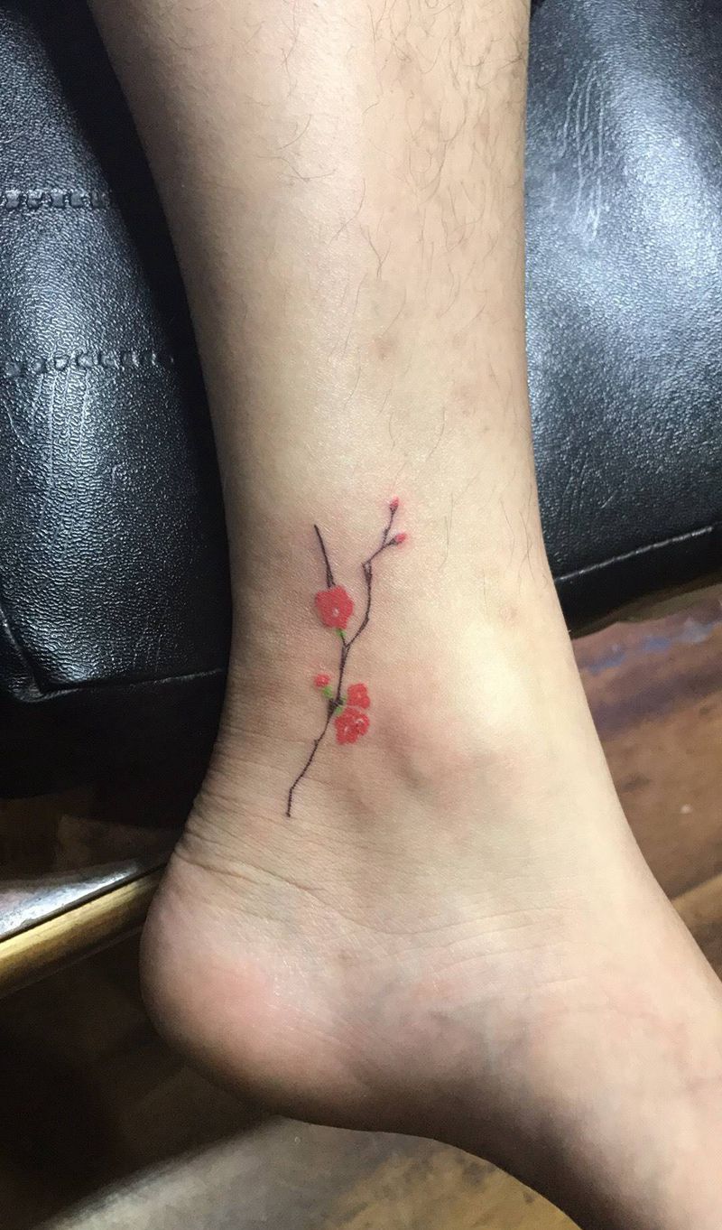 小野花纹身图片