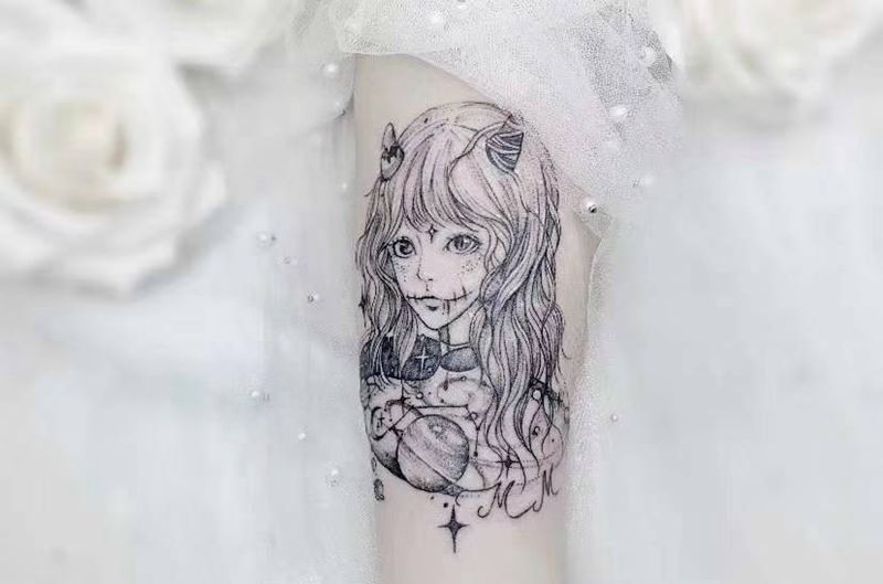 私人定制纹身图片_脚部点刺一人一图私人定制原创设计纹身图案