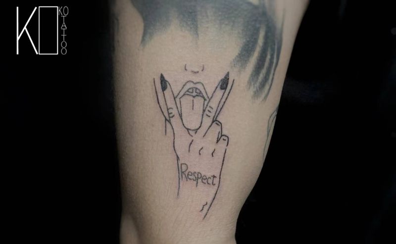 女朋友纹身图片_手臂图腾线条女朋友定制纹身图案