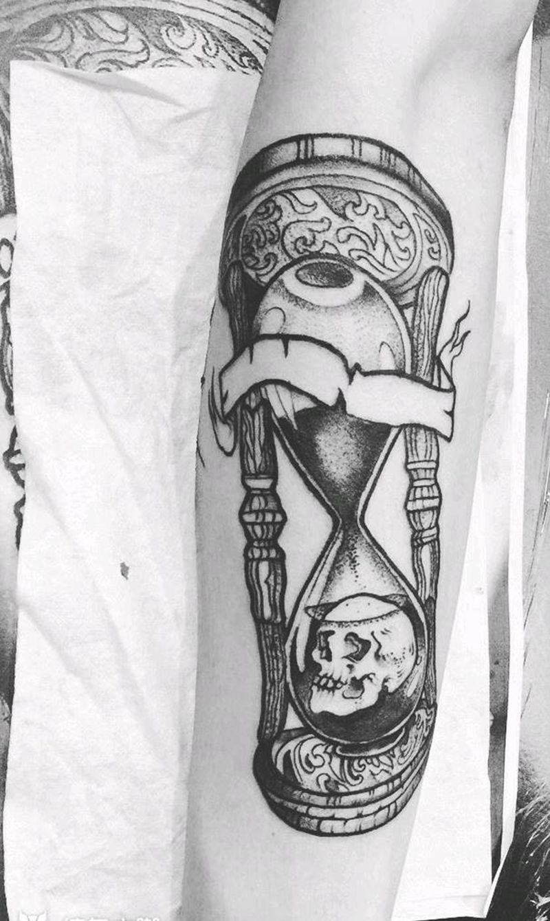 暗黑风格，纹身图片