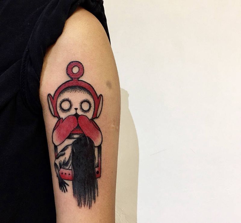 海绵宝宝？纹身图片