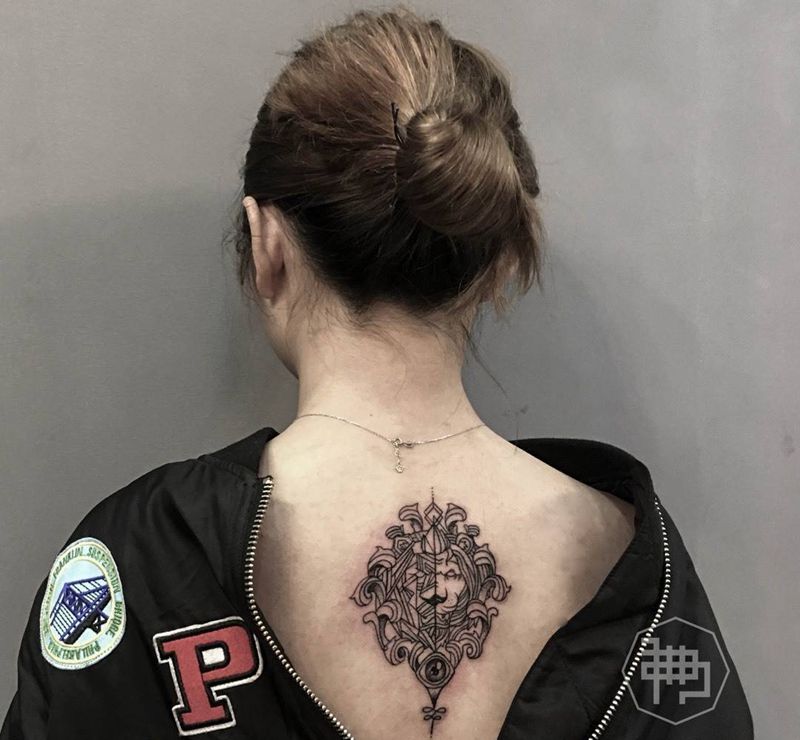 各有不一纹身图片