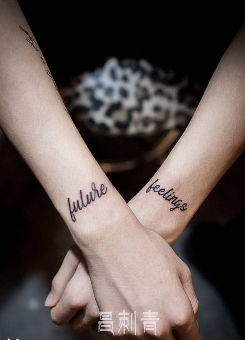 两个小图纹身图片