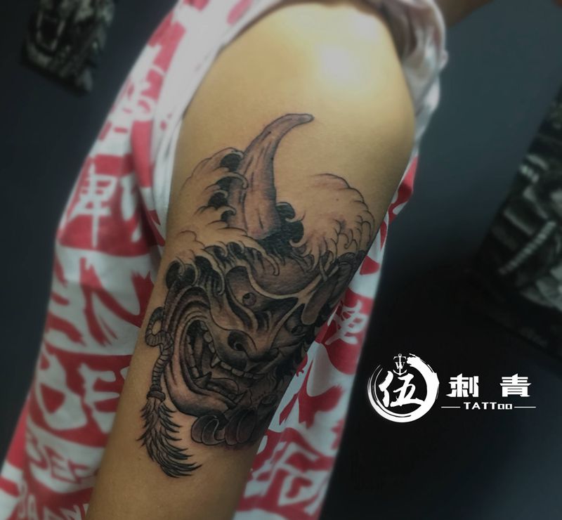 般若纹身图片_手臂纹身图案