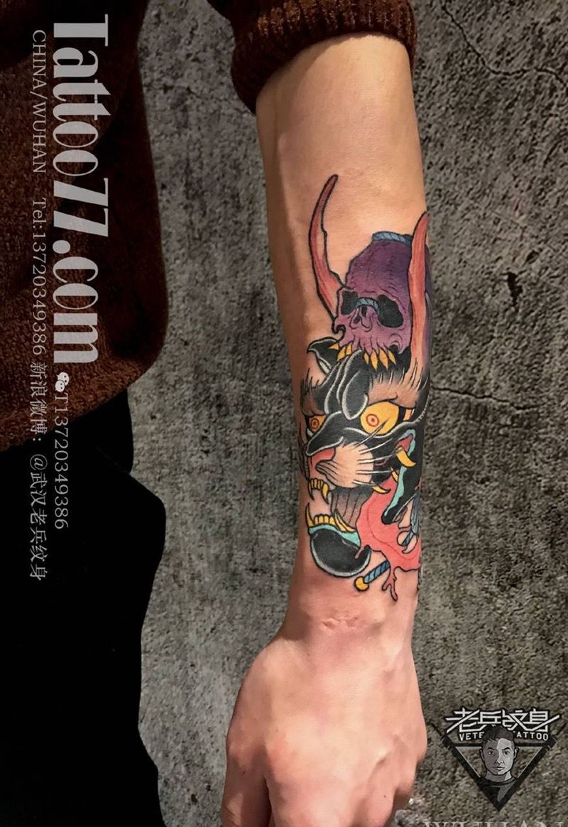 School 纹身作品纹身图片