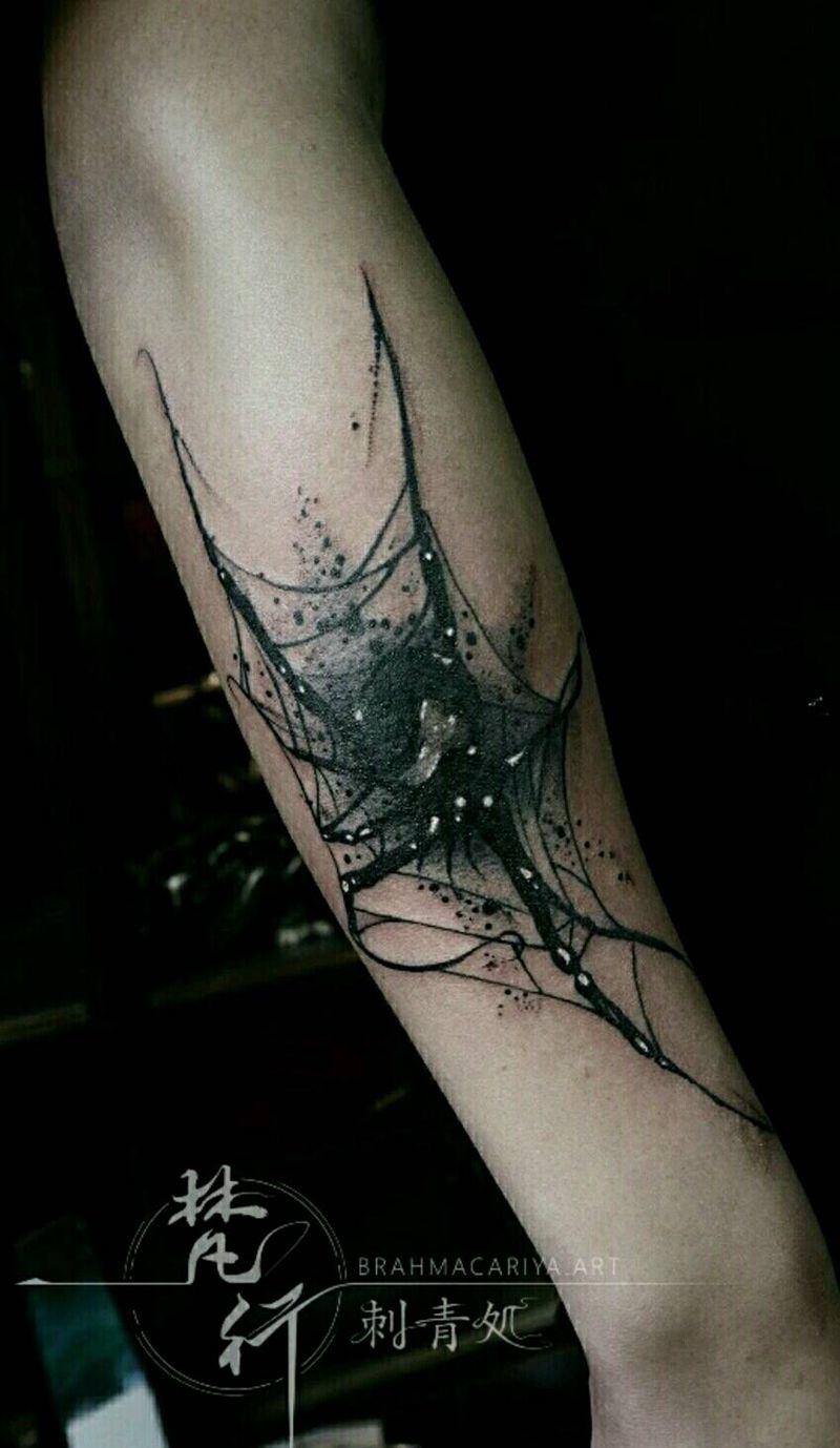 大蜘蛛纹身图片