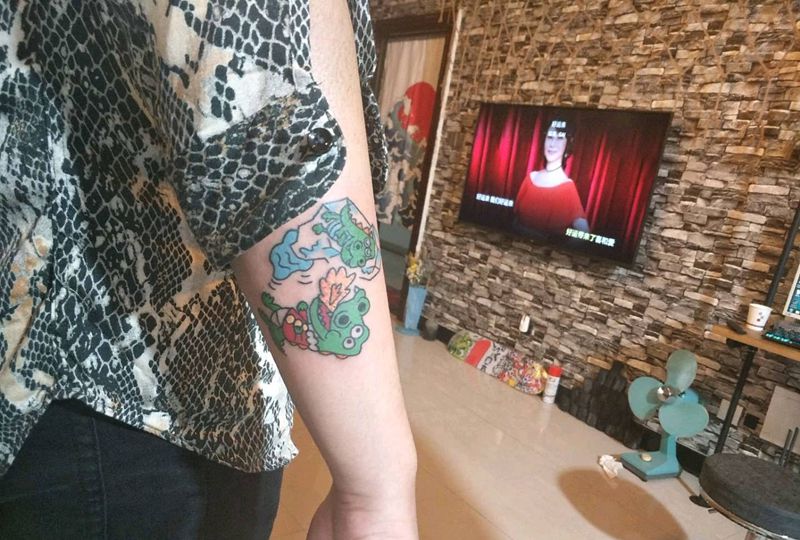 卡通纹身图片