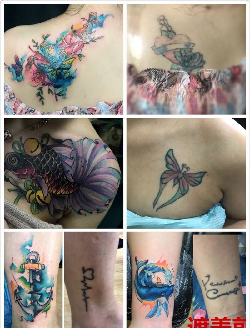 遮盖作品纹身图片