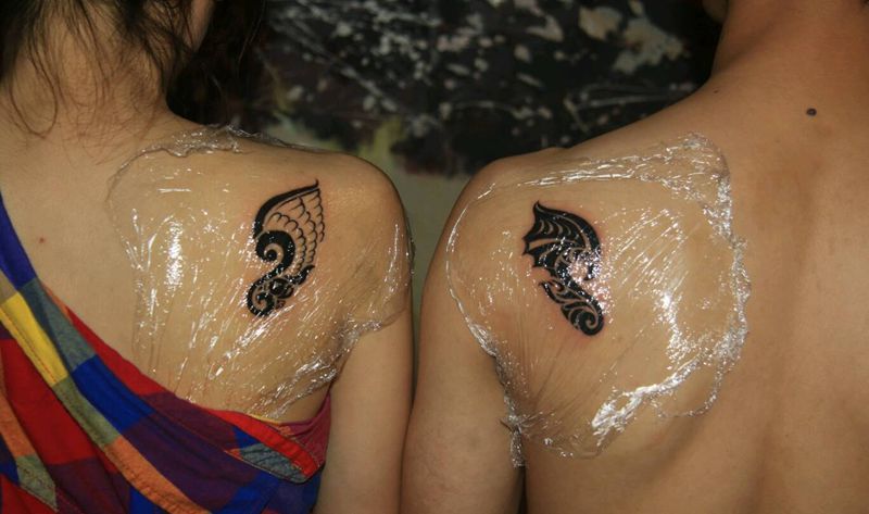 情侣纹身纹身图片