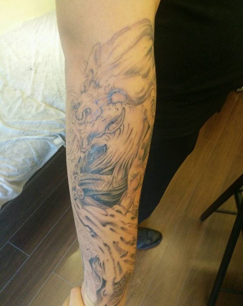 四十二章经未完纹身图片