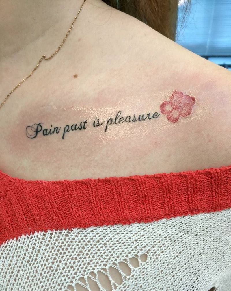 小英文纹身图片