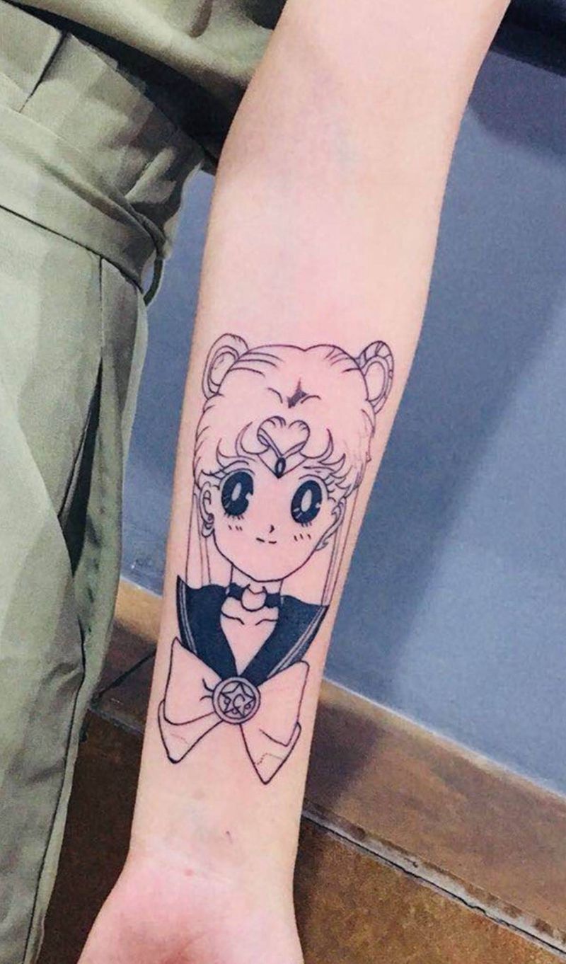 美少女战士纹身图片