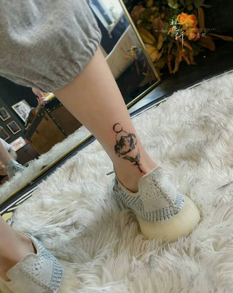 修改纹身图片_腿部新传统纹身图案