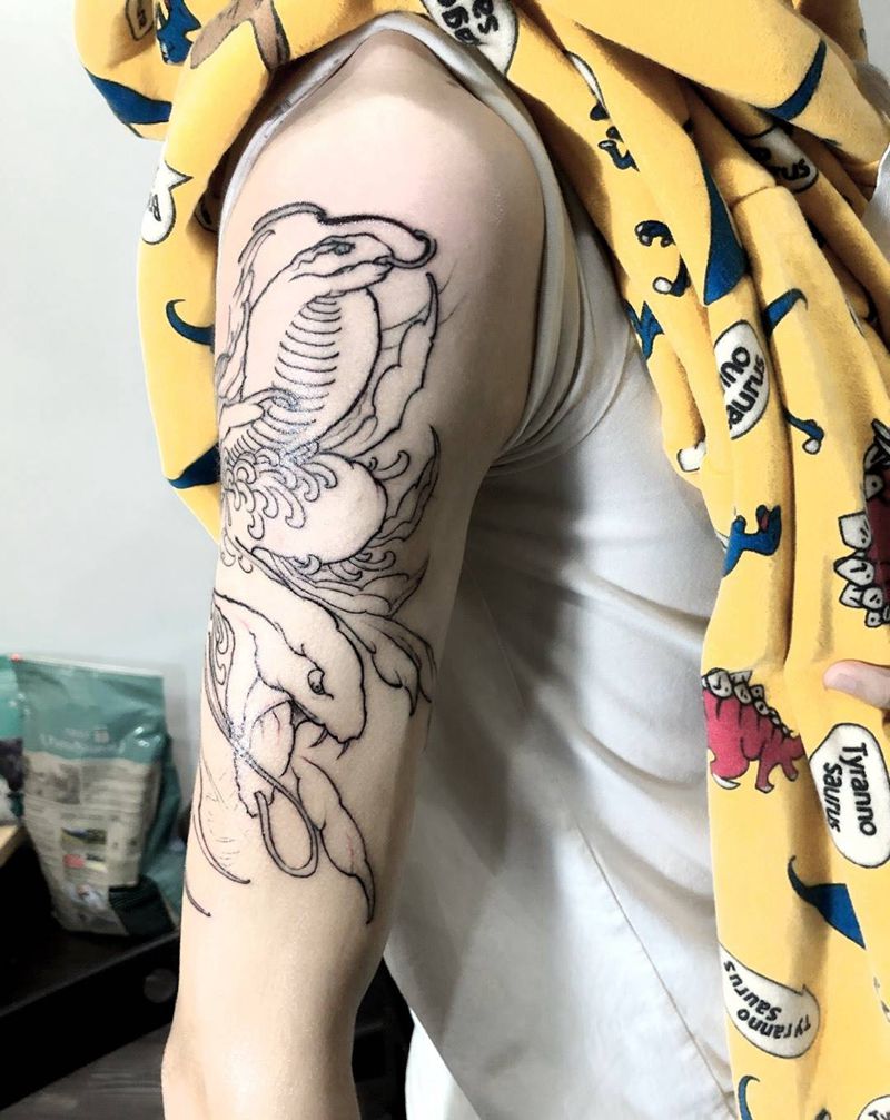 未完，纹身图片