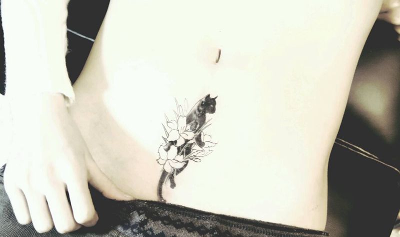 遮盖疤痕纹身图片