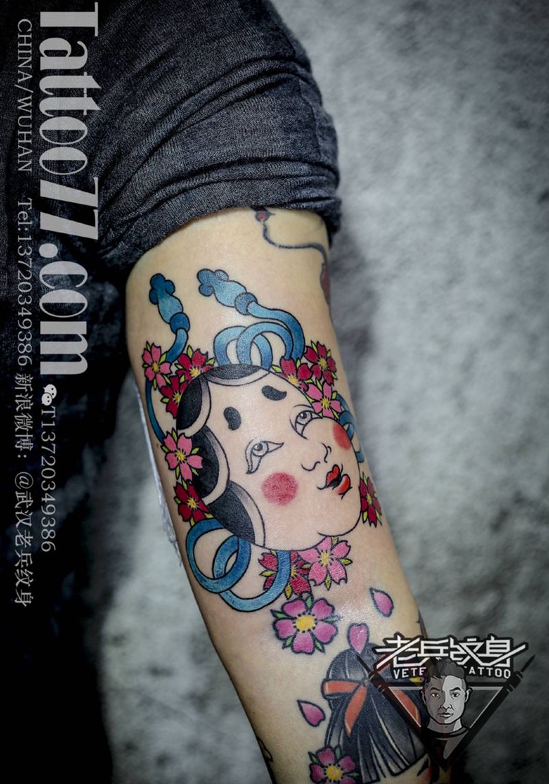 日式小纹身纹身图片