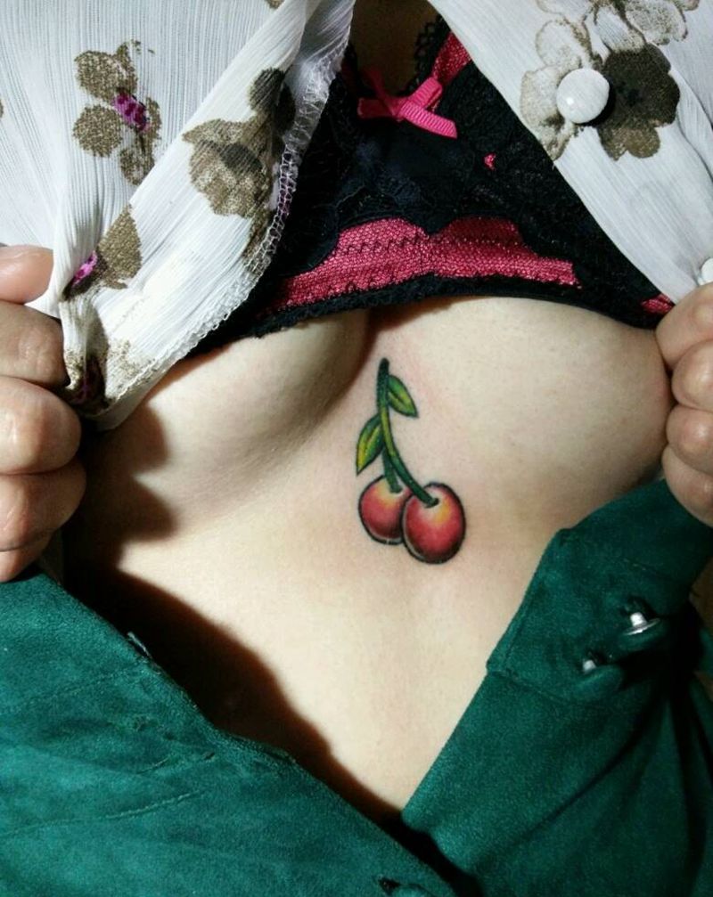 樱桃纹身图片