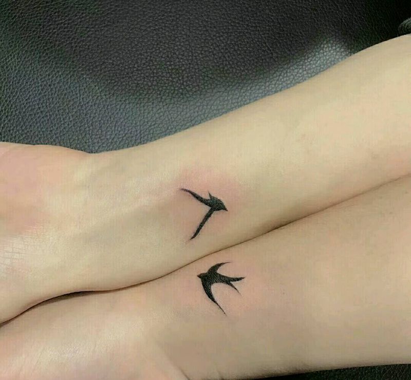 小清新纹身图片_手臂水墨纹身图案