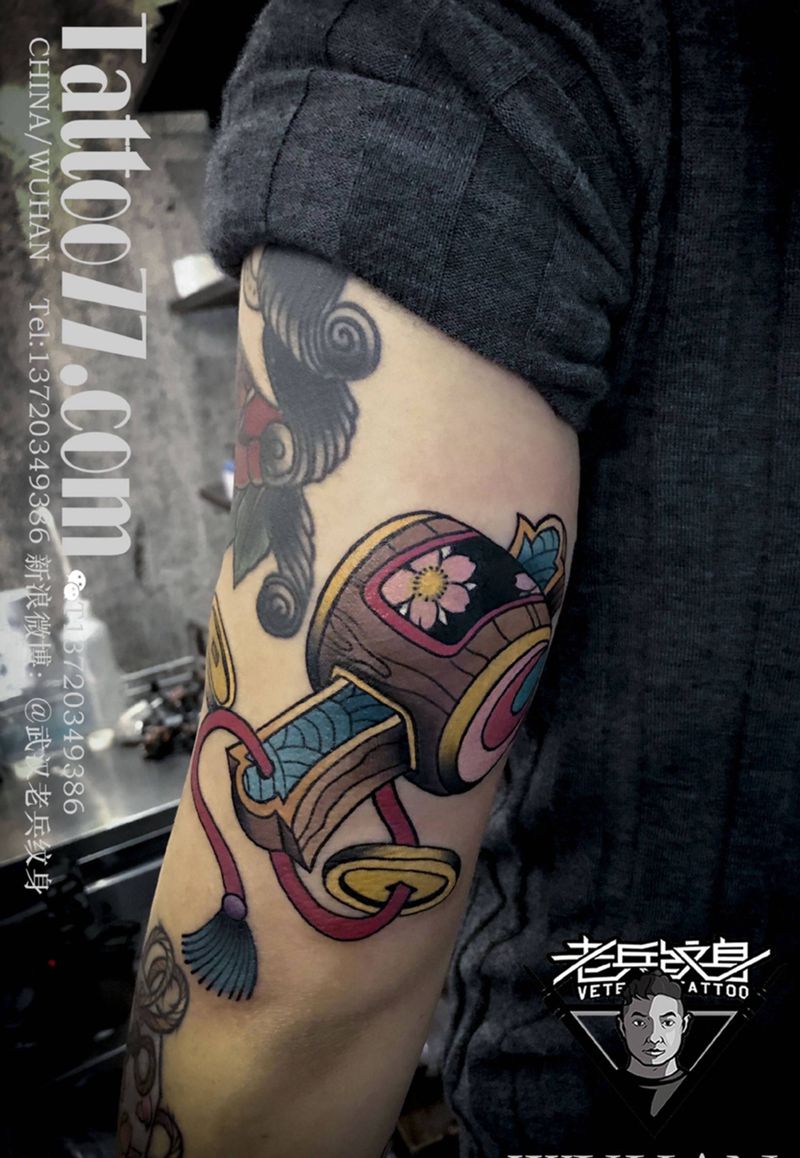 可爱的小锤子纹身纹身图片