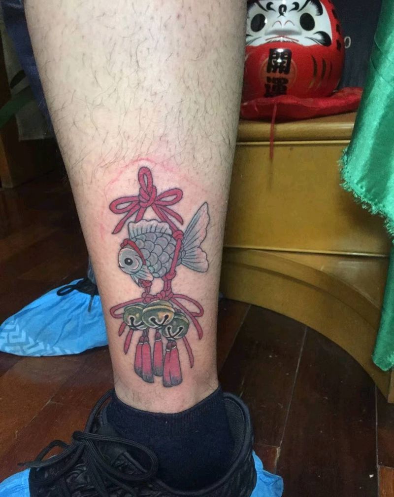 newschool纹身图片_腿部New School纹身图案