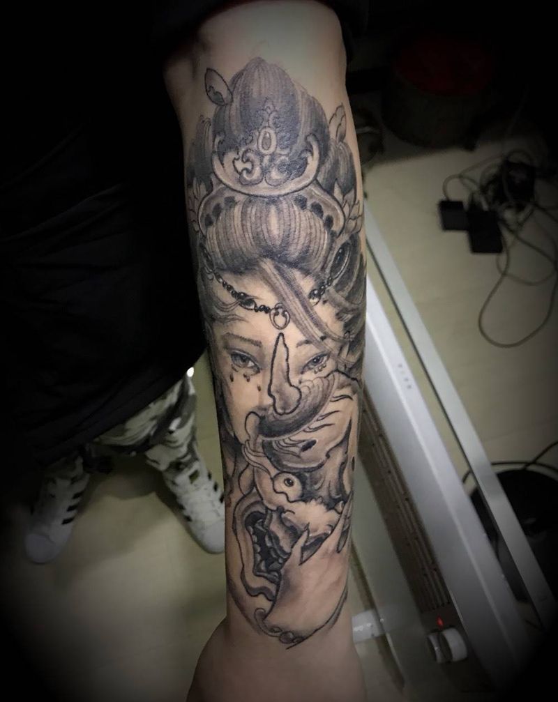 恢复10天后纹身图片