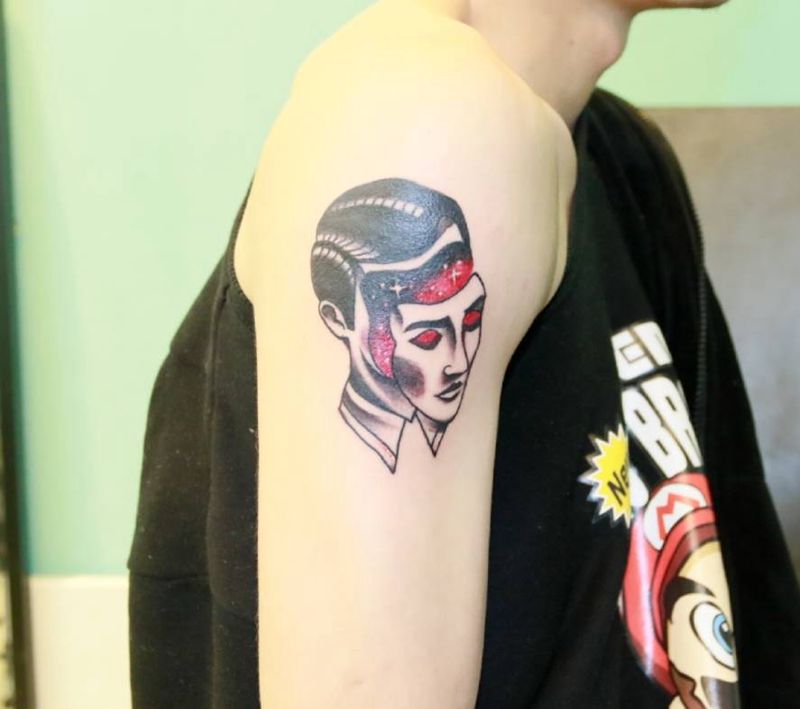 Old school纹身图片