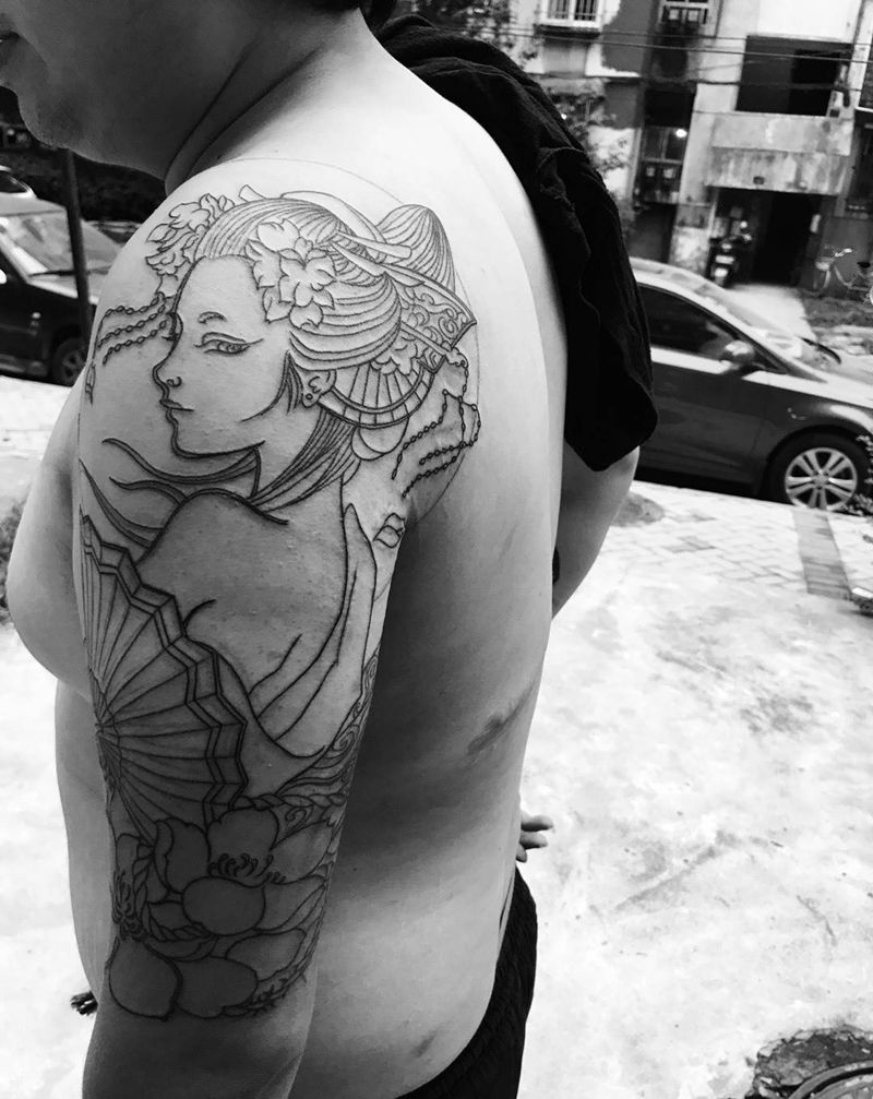 今日作品更新纹身图片