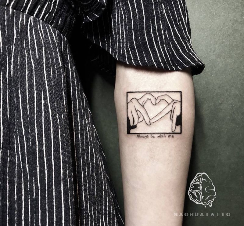 简笔几何纹身图片