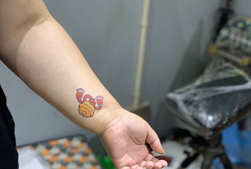 今日作品更新#刺锦堂#小牛作品纹身图片_手臂纹身图案