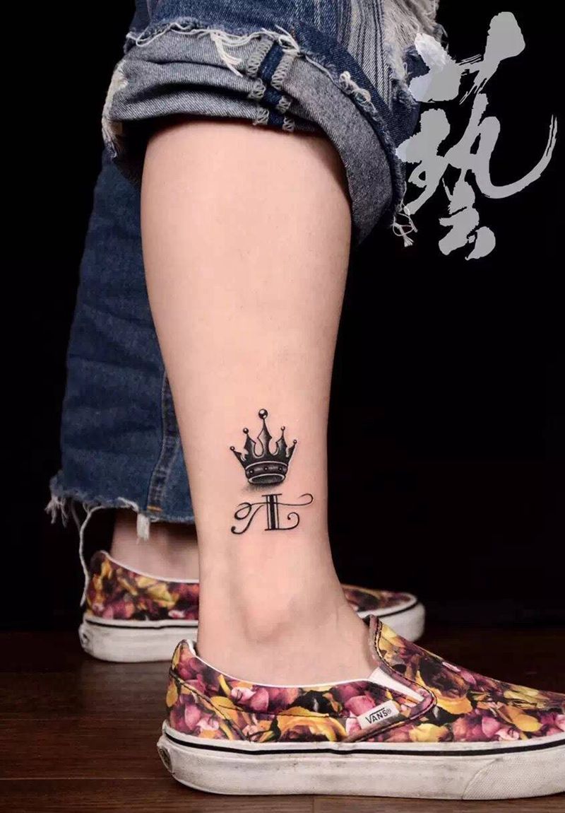 皇冠纹身图片