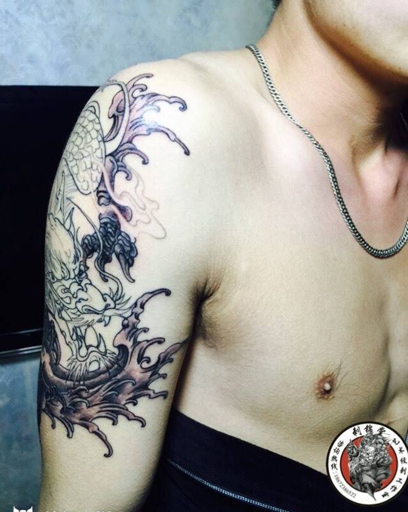 明天接着战纹身图片