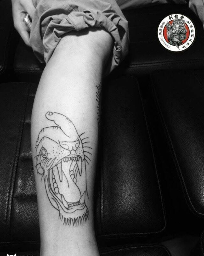 武汉纹身#刺锦堂纹身#今日作品更新—— 不纹身就刺挠纹身图片