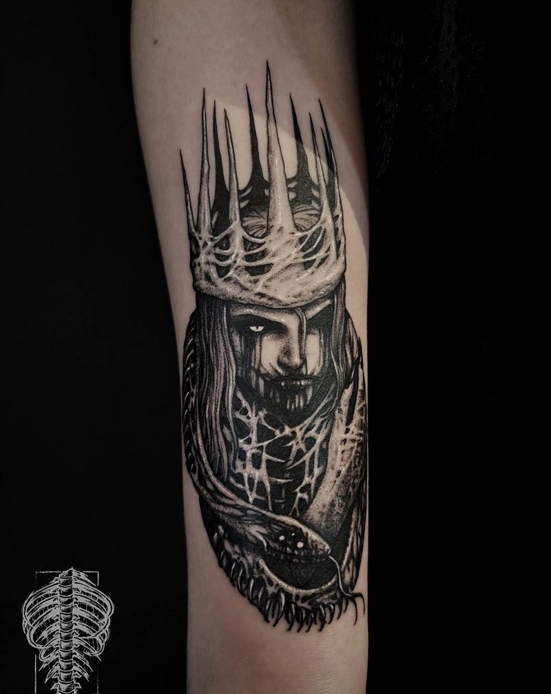 小图纹身图片_暗黑纹身图案