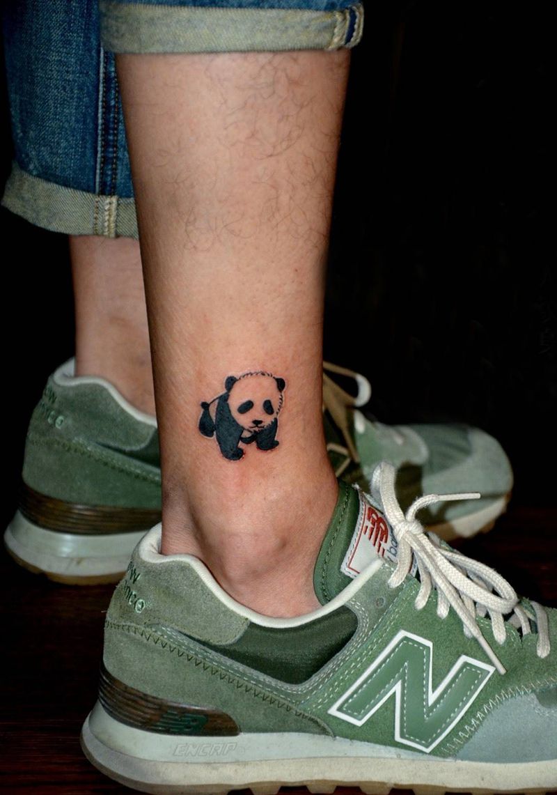 熊猫纹身图片