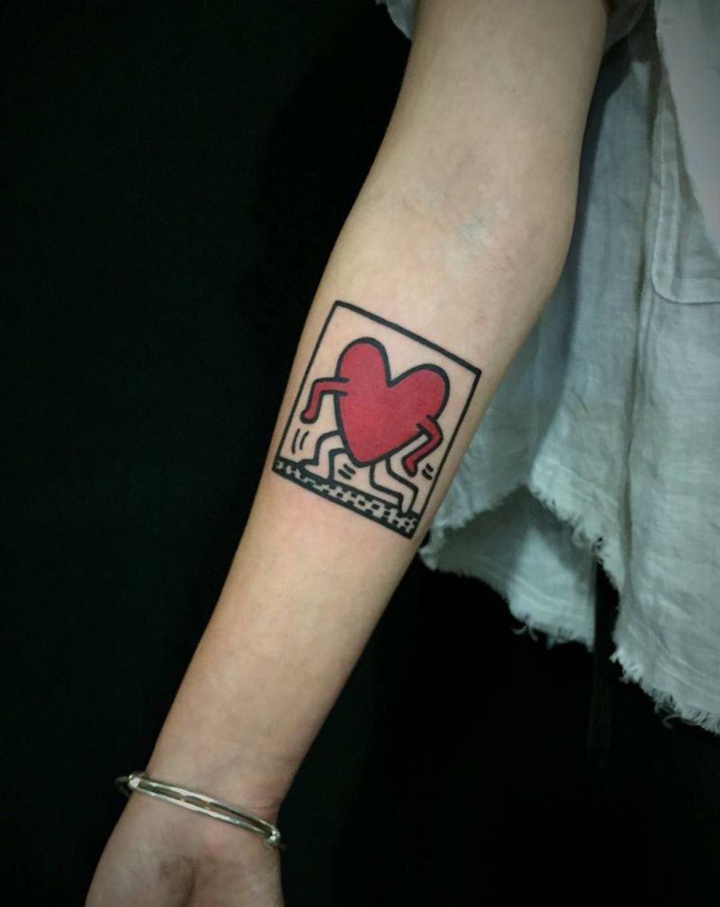 爱心纹身图片