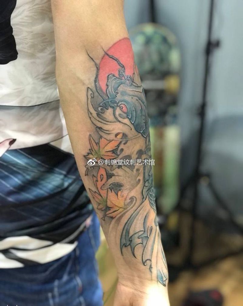 今日作品更新（未完待续…）#武汉纹身#遮盖纹身#纹身图片