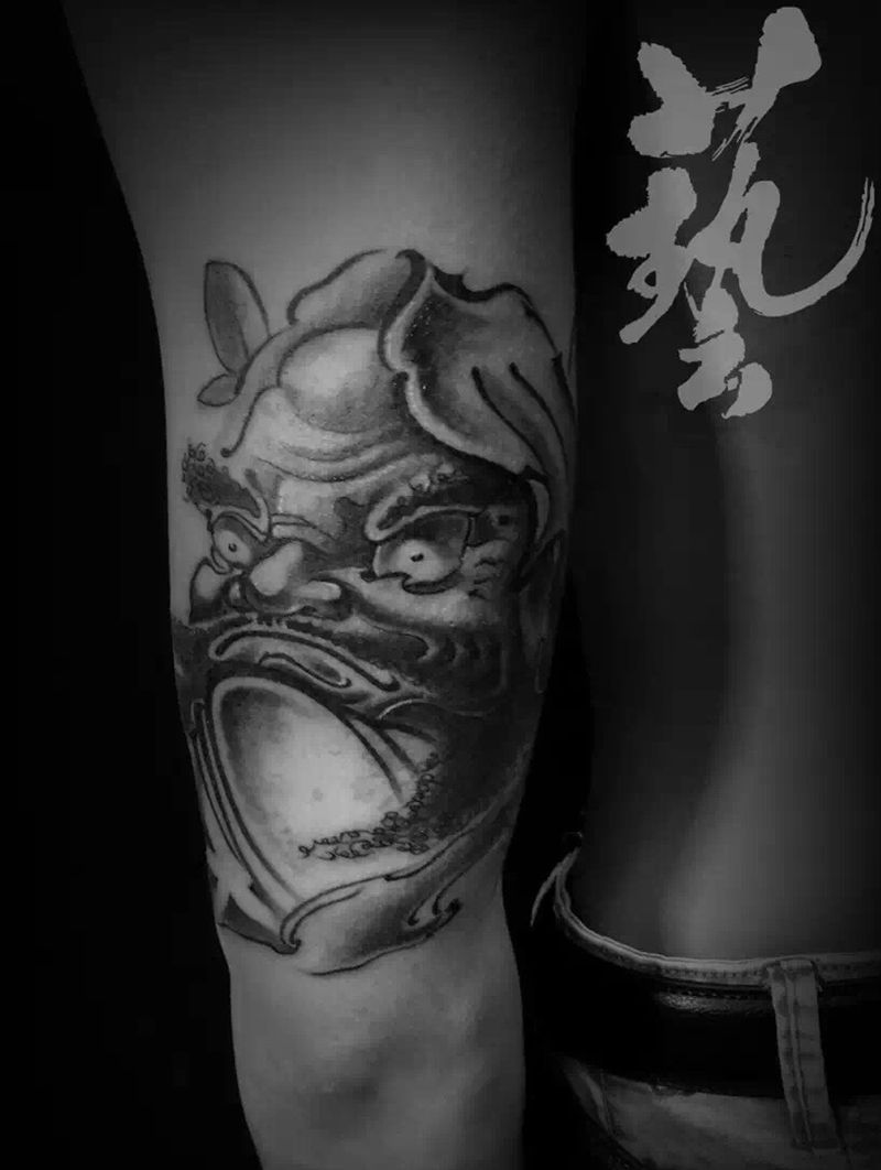 达摩蛋纹身图片